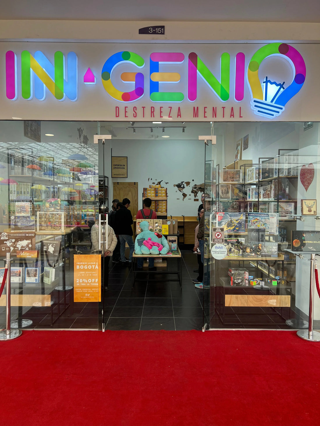 🧩 ¡Ingenio abre su nueva tienda en Gran Estación Bogotá! - Ingenio Destreza Mental