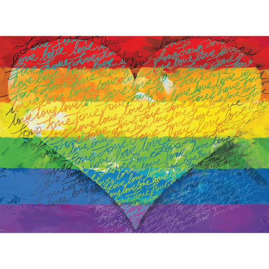 Rompecabezas 1000 piezas Love & Pride - Eurographics (6000-5542) - Ingenio Destreza Mental