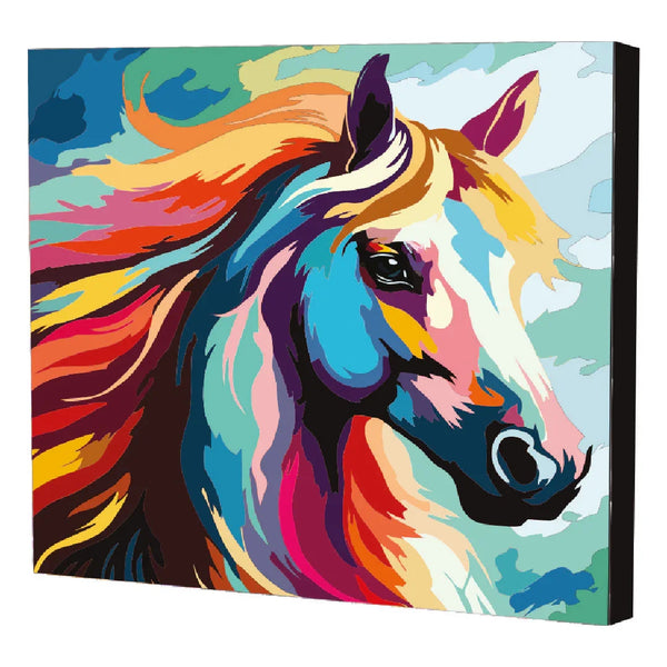 Pintura Por Números Adultos Lienzo Lago Iluminado 40x50cm | Paga Hasta