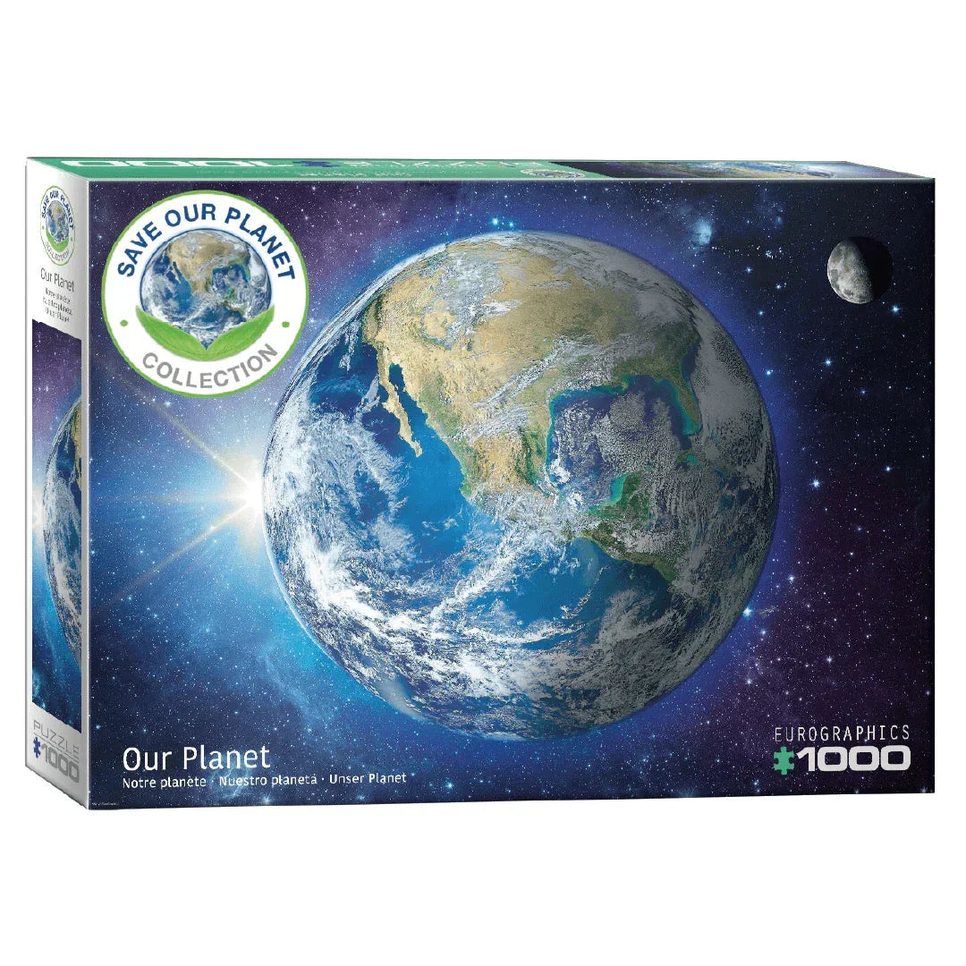 Rompecabezas 1000 piezas Our Planet - Eurographics (6000-5541) - Ingenio Destreza Mental