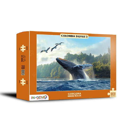 Rompecabezas 1000 piezas Gorgona (ING214) - Ingenio Destreza Mental