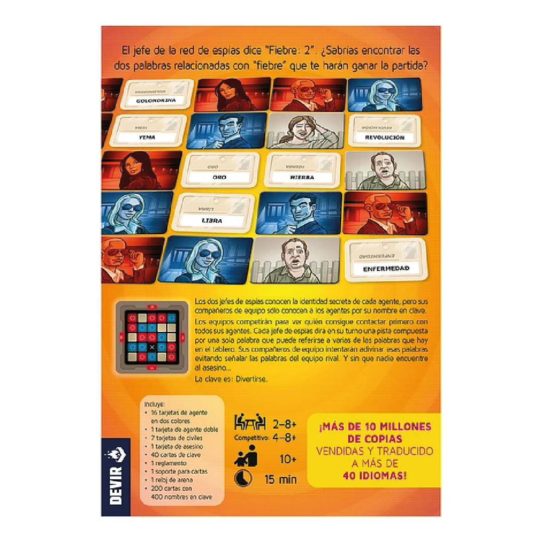 Juego de Mesa Código Secreto