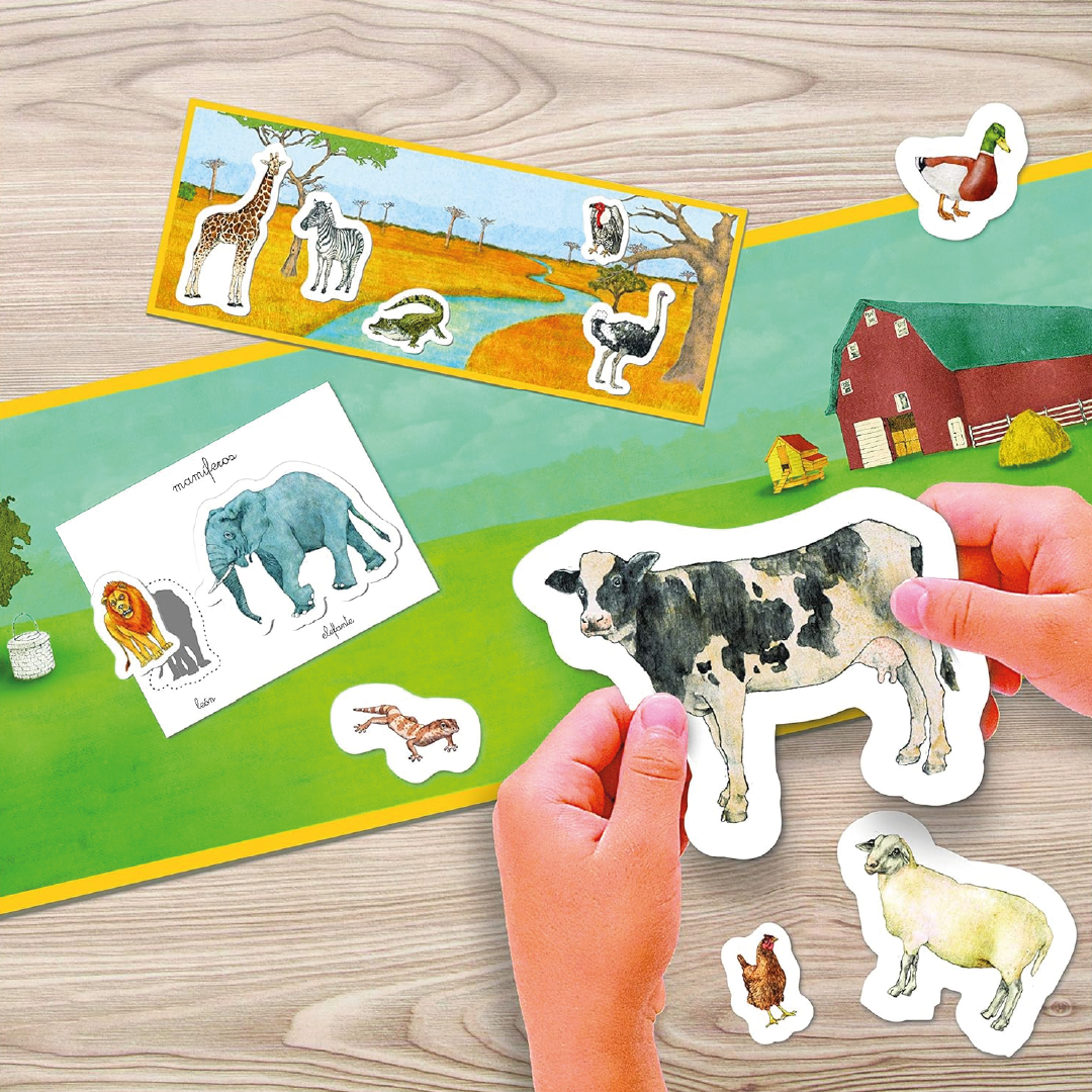 Juego Montessori Los Animales
