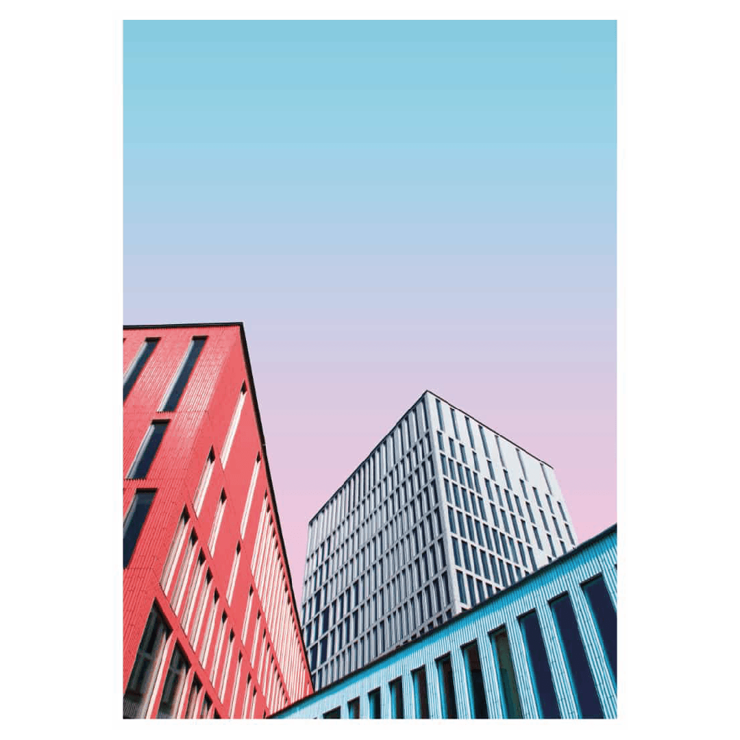 Rompecabezas de 100 piezas Geometría Urbana