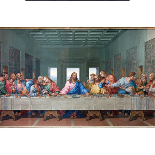 Rompecabezas 1000 Piezas mini A3 - La última cena, Leonardo Da Vinci (M100-107) - Ingenio Destreza Mental