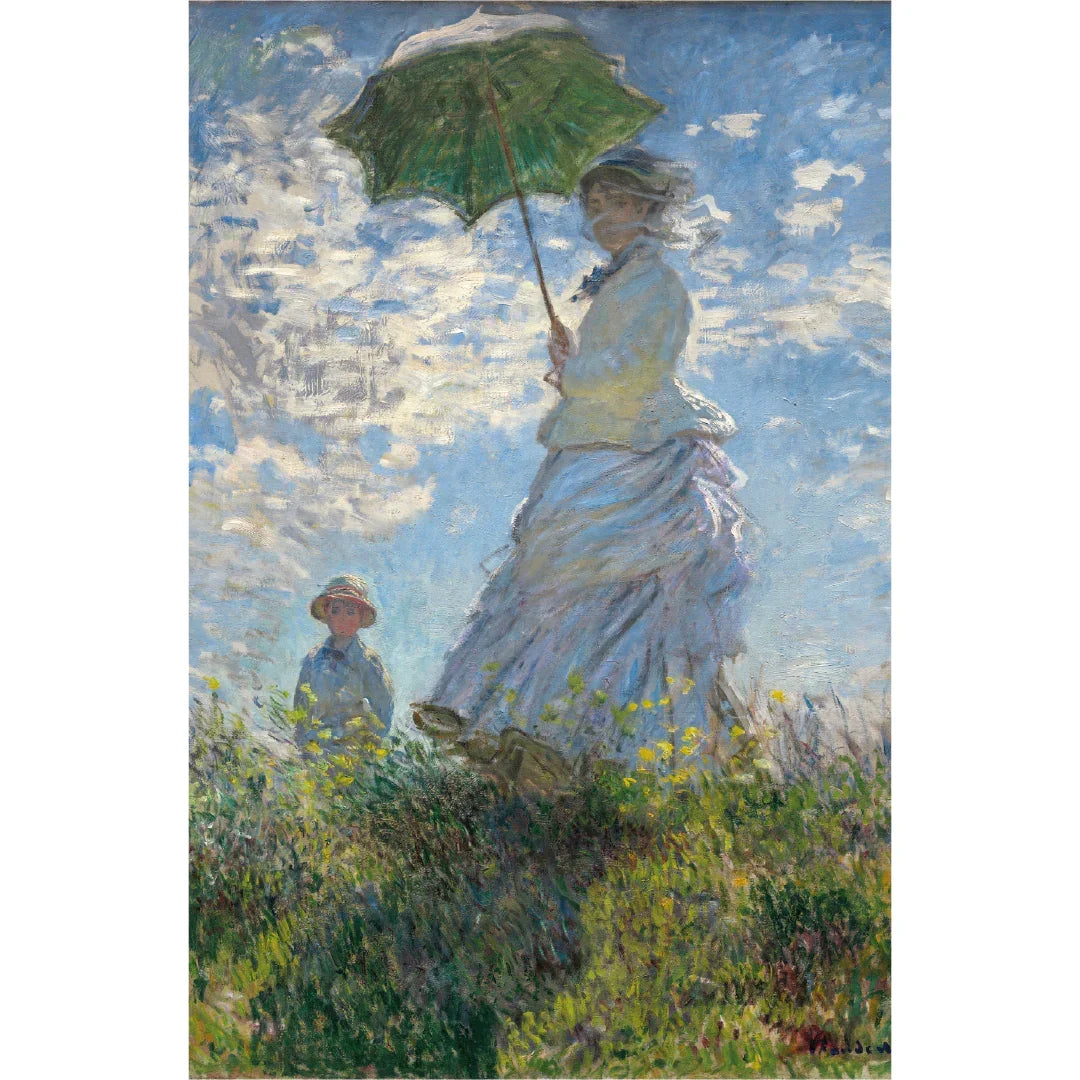 Rompecabezas 1000 Piezas mini A3 - Madame Monet, Claude Monet (M100-105) - Ingenio Destreza Mental