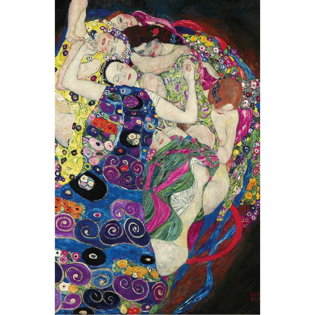 Rompecabezas 1000 Piezas mini A3 - Las vírgenes, Gustav Klimt (M100-109) - Ingenio Destreza Mental