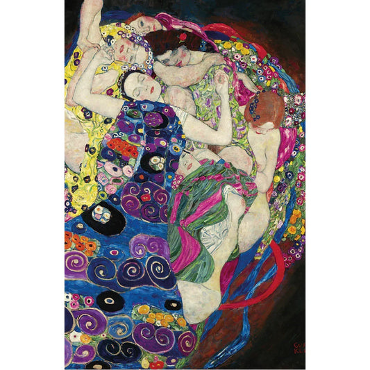 Rompecabezas 1000 Piezas mini A3 - Las vírgenes, Gustav Klimt (M100-109) - Ingenio Destreza Mental