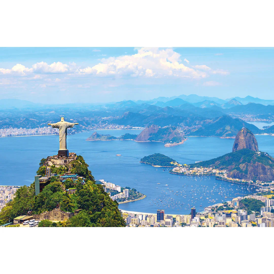 Rompecabezas 1000 Piezas mini A3 - Rio de Janeiro, Brasil (M100-206) - Ingenio Destreza Mental