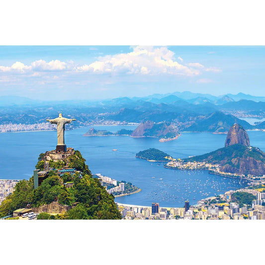 Rompecabezas 1000 Piezas mini A3 - Rio de Janeiro, Brasil (M100-206) - Ingenio Destreza Mental