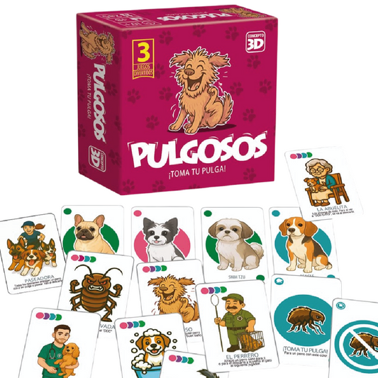 Juego de Mesa Pulgosos