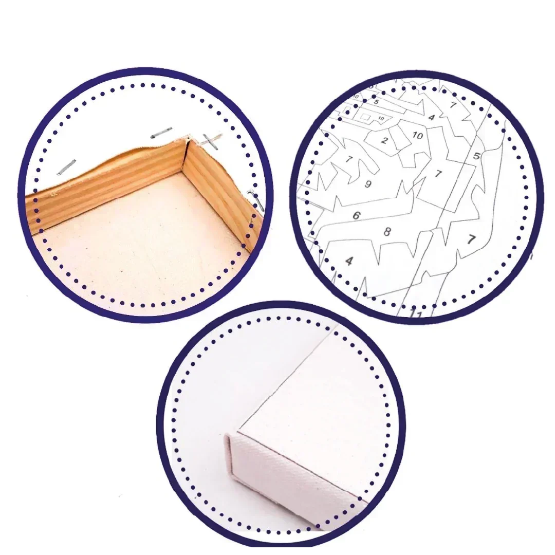 Husky - kit de pintura por números 50x40 cm - Ingenio Destreza Mental