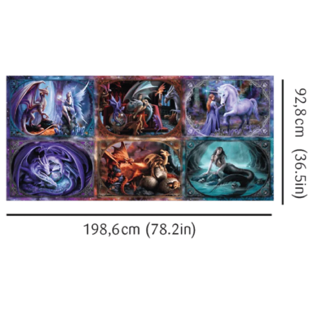 Rompecabezas 9000 piezas Fantasy Creatures - Trefl Prime