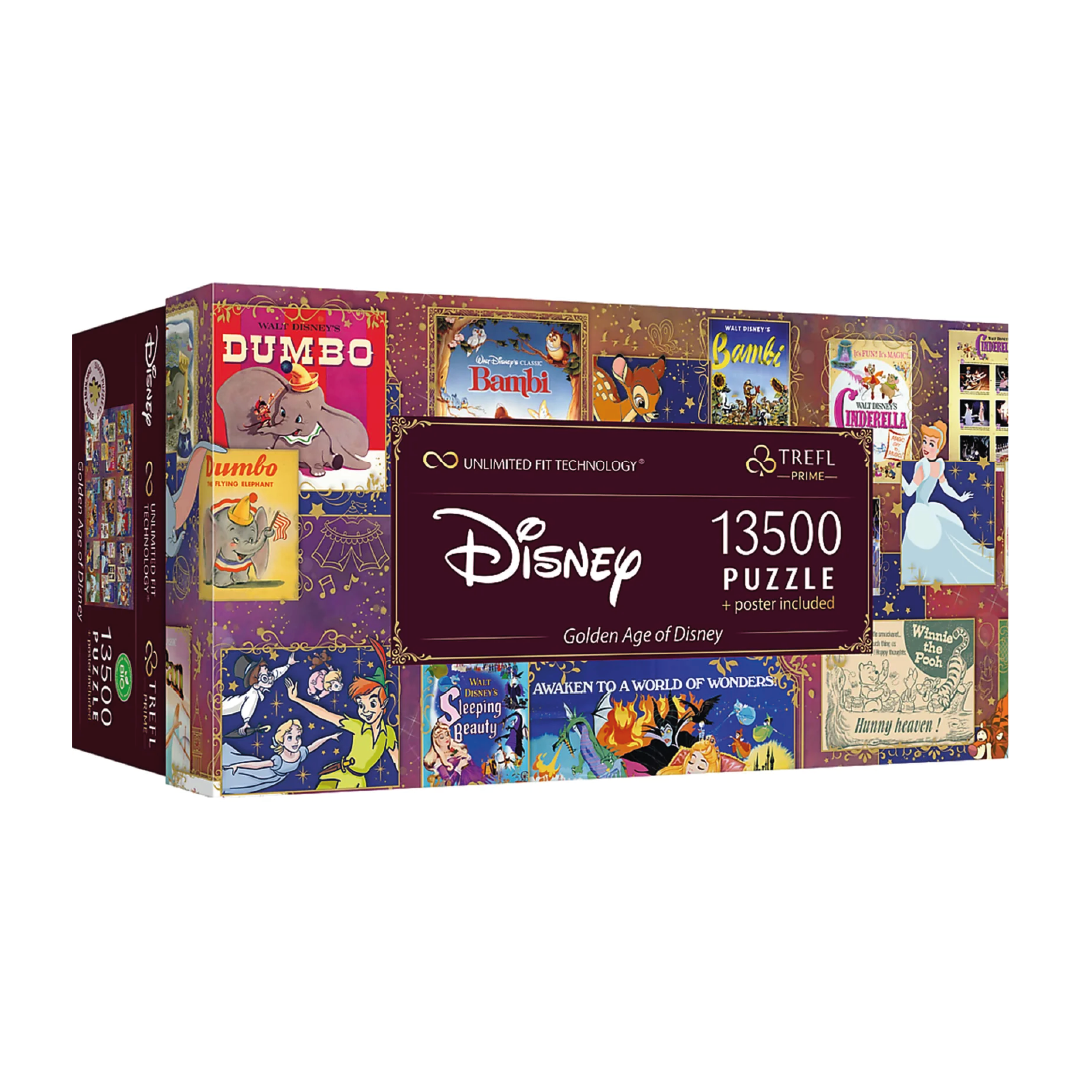 Rompecabezas 13500 piezas The Golden Age of Disney - Trefl Prime