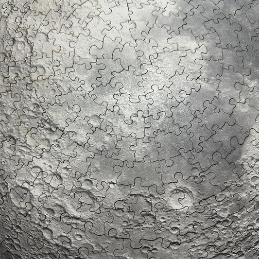 Rompecabezas 300 Piezas Redondo en Madera - La Luna - Ingenio Destreza Mental