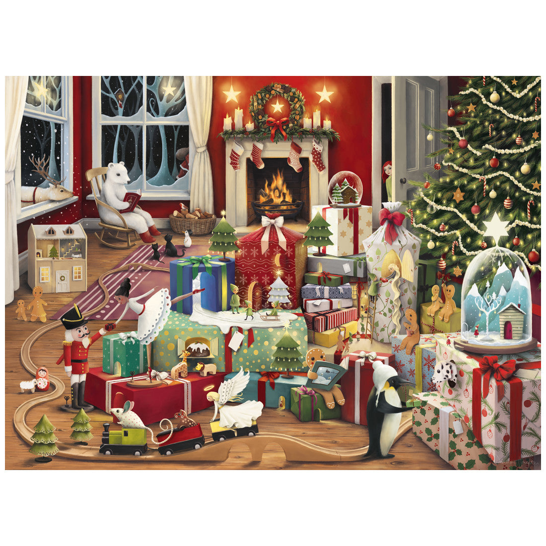 Rompecabezas 500 Piezas Enchanted Christmas - Navidad encantada