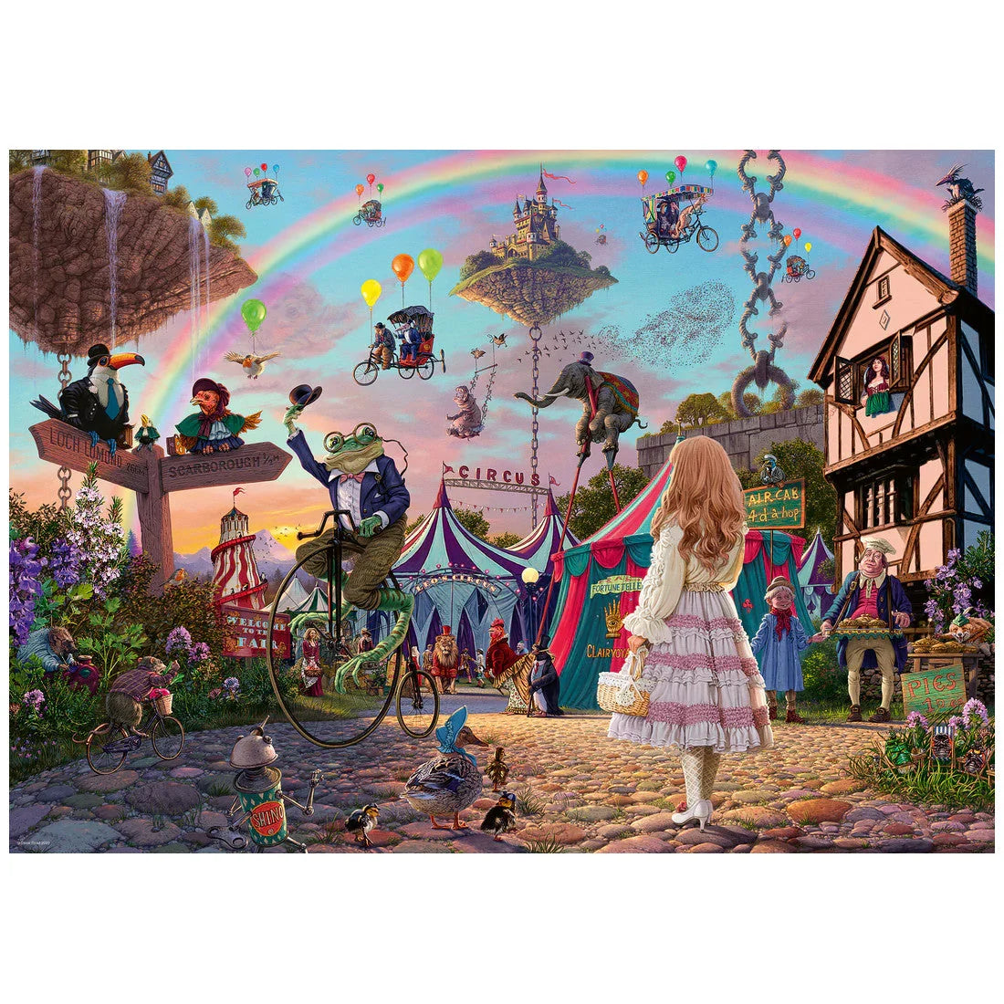 Rompecabezas 1000 Piezas Look & Find: Enchanted Circus - Busca y encuentra: circo encantado
