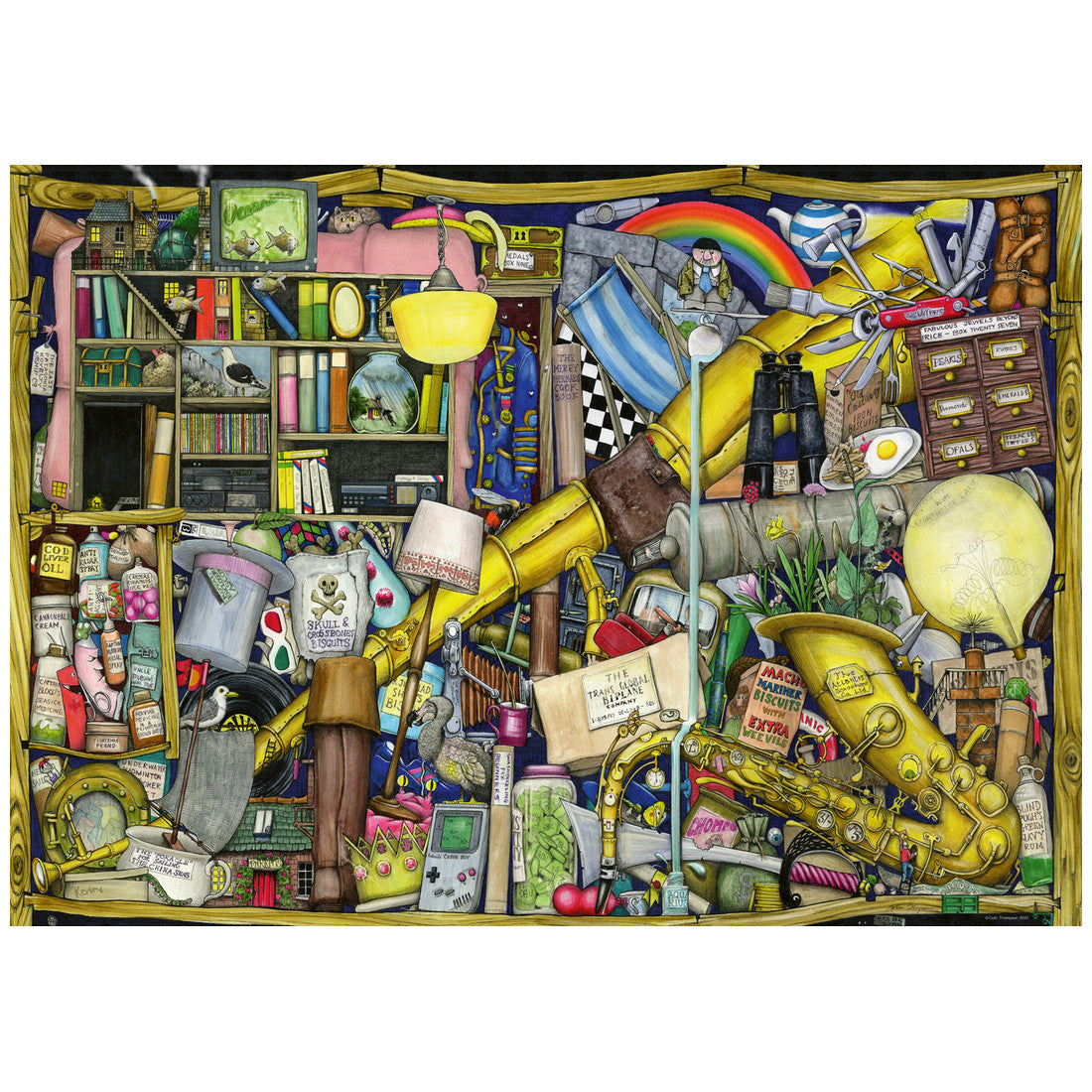 Rompecabezas 1000 Piezas Grandad's Locker - El baúl del abuelo