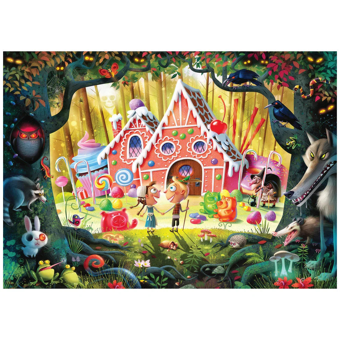 Rompecabezas 1000 Piezas Hansel and Gretel Beware! - Hansel y Gretel, ¡cuidado!
