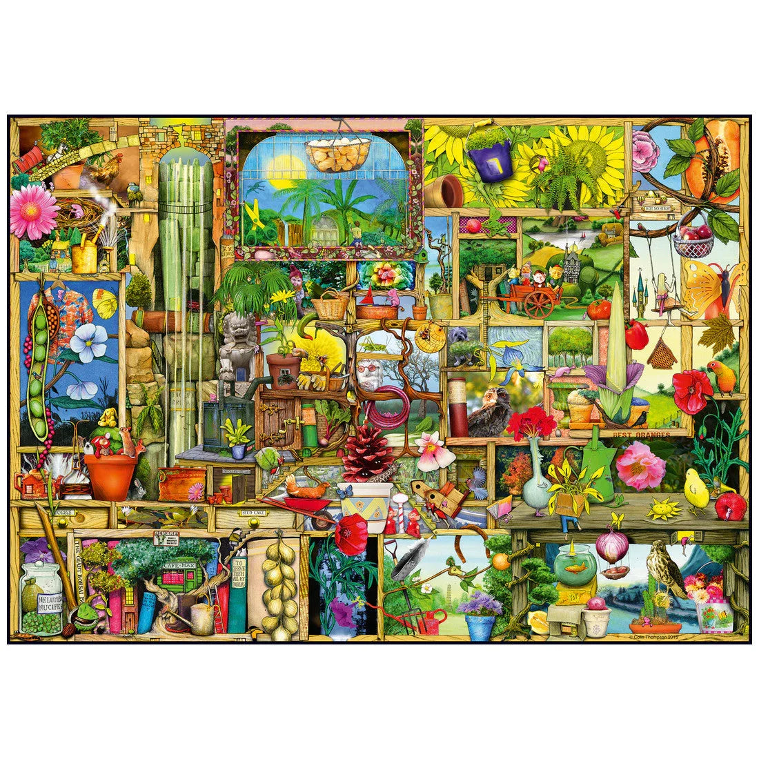 Rompecabezas 1000 Piezas The Gardener's Cupboard - El armario del jardinero