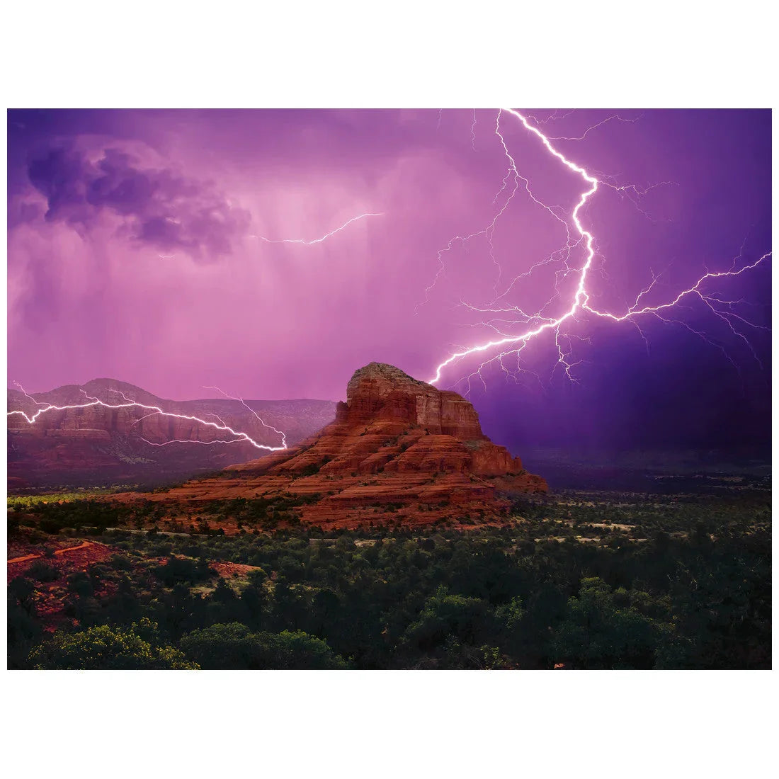 Rompecabezas 500 Piezas Pink Thunder - Trueno rosa
