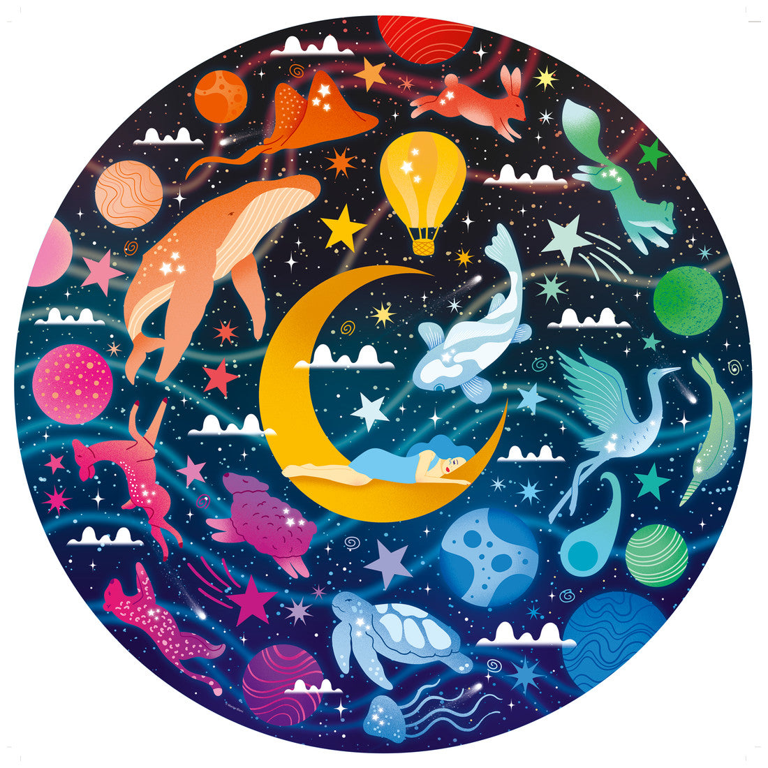 Rompecabezas 500 Piezas Circular - Dreams - Sueños redondos