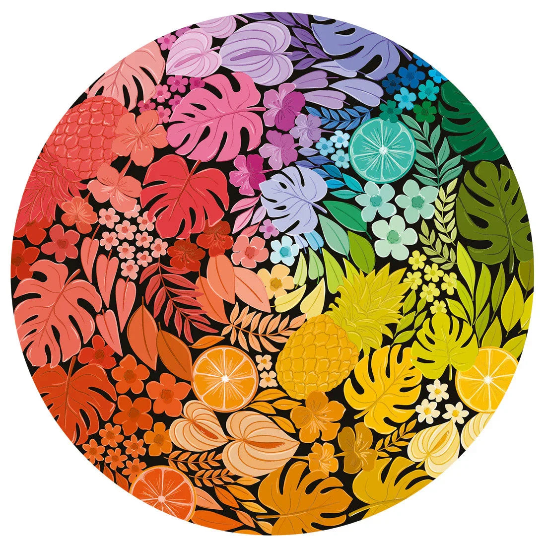 Rompecabezas 500 Piezas Circular - Tropical