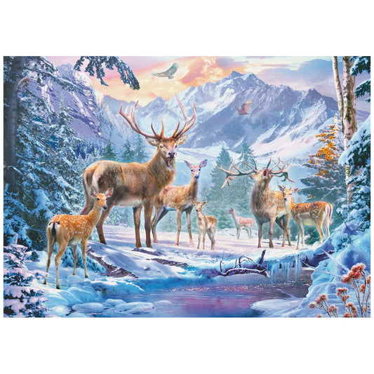 rompecabezas-1000-piezas-deer-in-winter-ciervo-en-invierno-rompecabezas-colombia