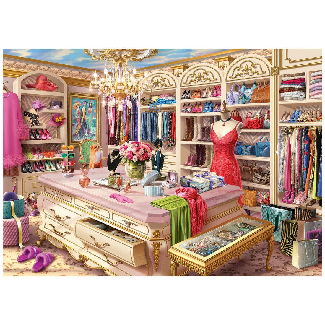 Rompecabezas 1000 Piezas The Coveted Closet - El armario codiciado