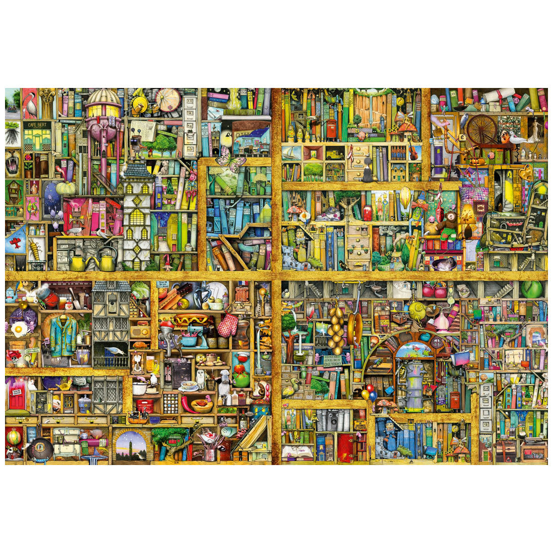 Rompecabezas 18000 Piezas Magical Bookcase - Estantería mágica