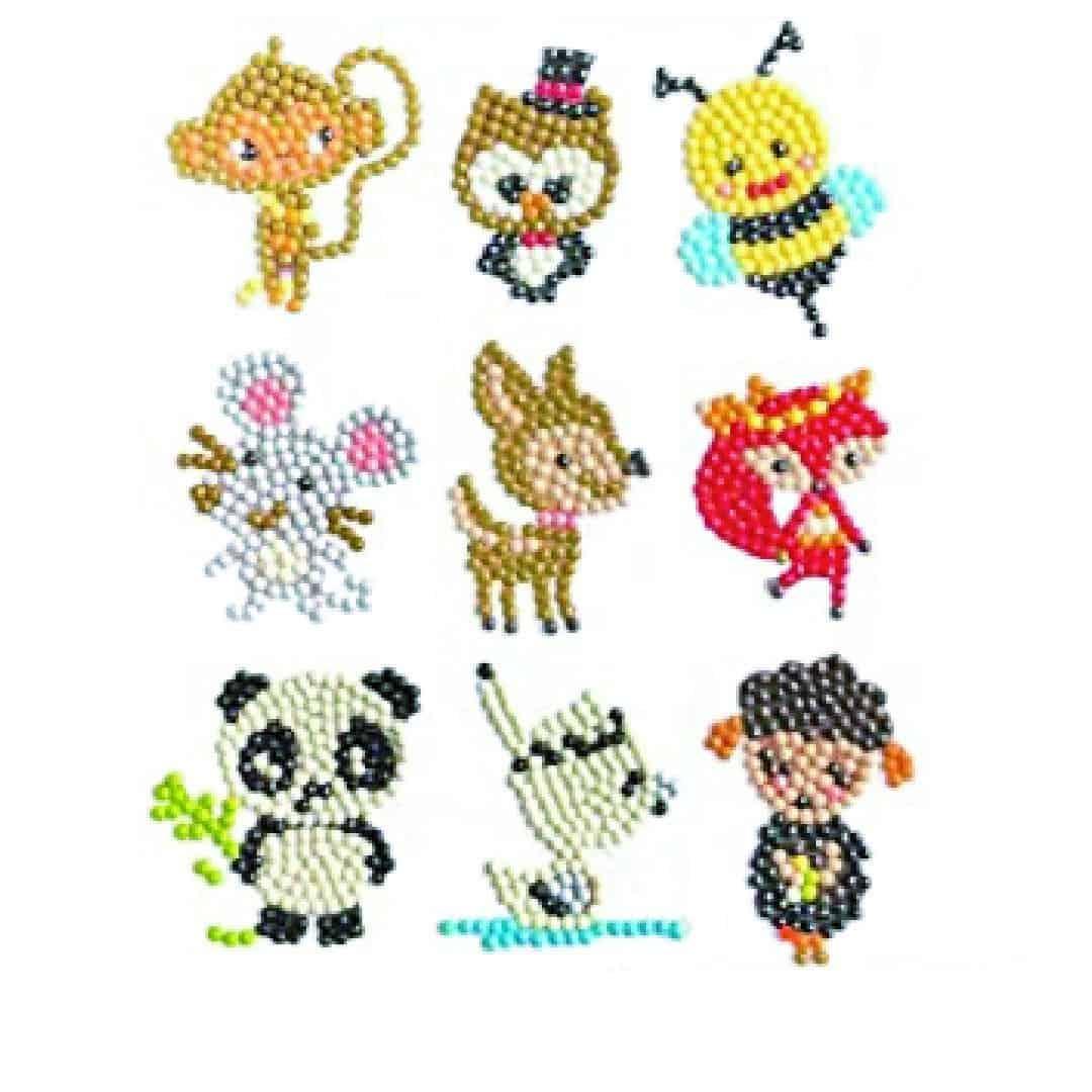 Arte 5D Diamante - Stickers Animales - Ingenio Destreza Mental