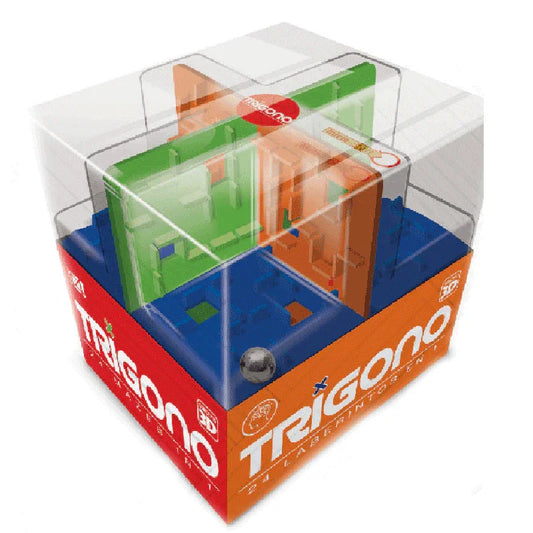 24 Laberintos Tridimensionales en 1 Trigono - Ingenio Destreza Mental