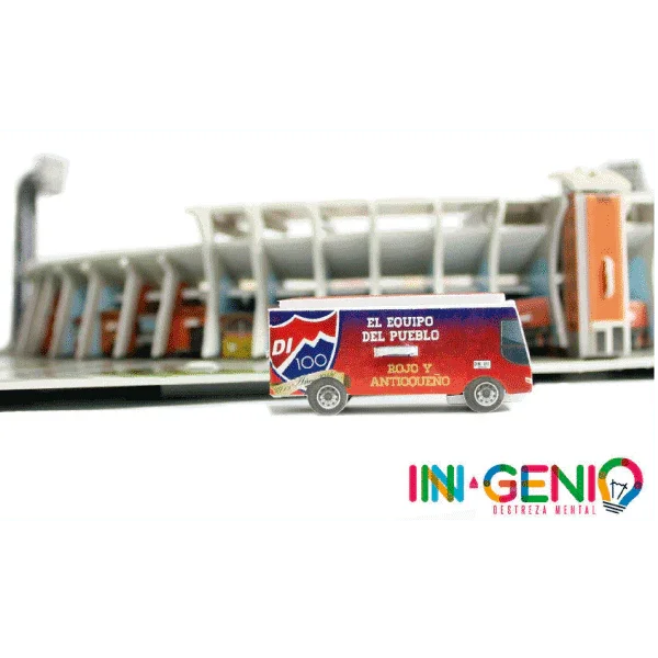 Estadio Atanasio Girardot 3D – Rompecabezas 3D - Ingenio Destreza Mental