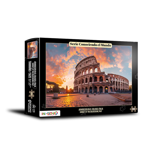 Rompecabezas 1000 piezas Coliseo Romano, Italia (ING231)
