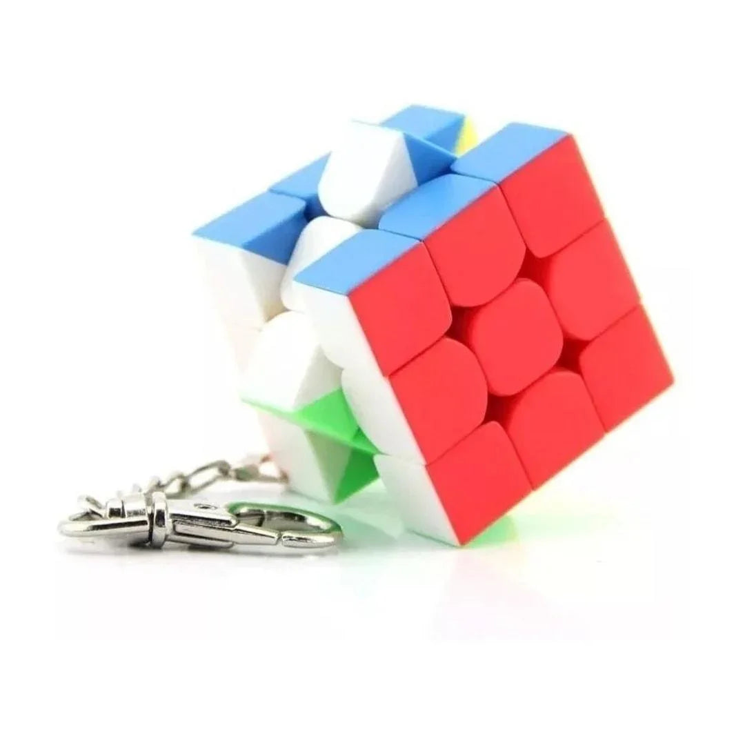 Cubo Rubik Llavero 3x3x3 Qiyi - Ingenio Destreza Mental