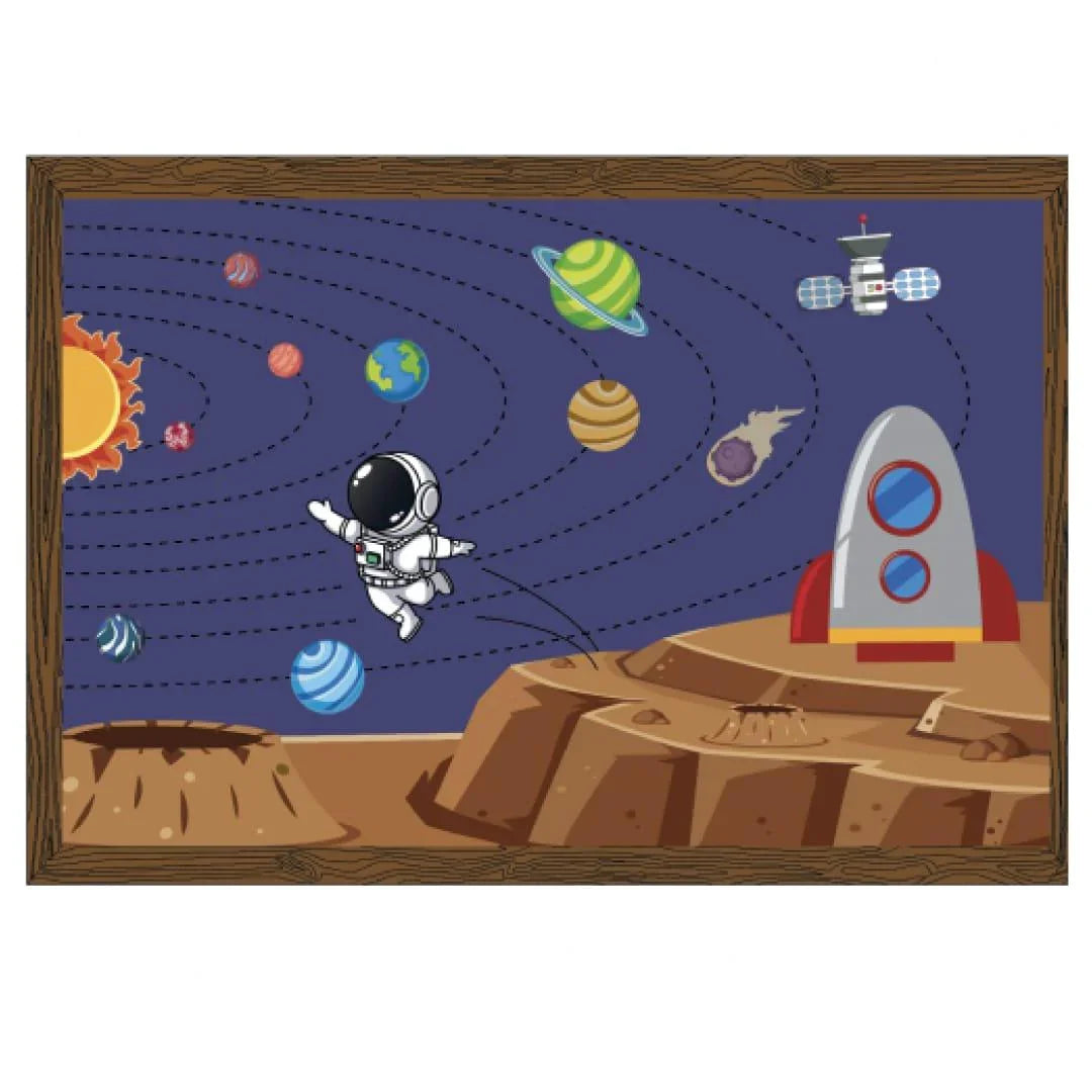 Paint by Kids - Conociendo el Espacio - Ingenio Destreza Mental