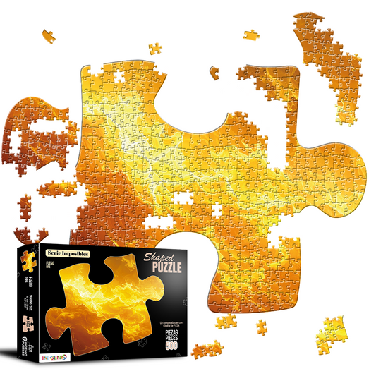 Rompecabezas Shaped Puzzle 500 piezas Fuego (S101)