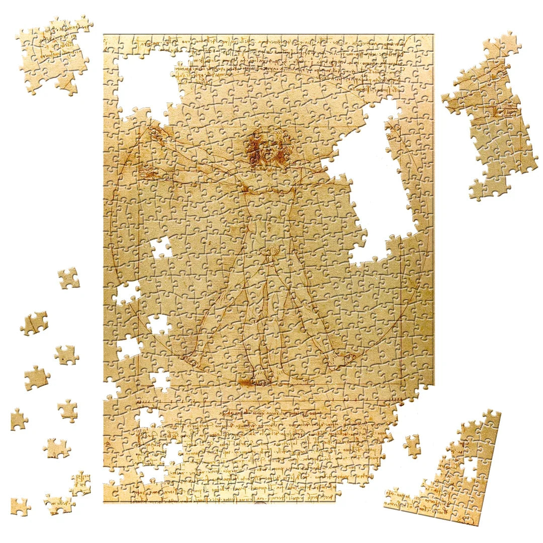 Rompecabezas 500 piezas Hombre de Vitruvio (500-510)