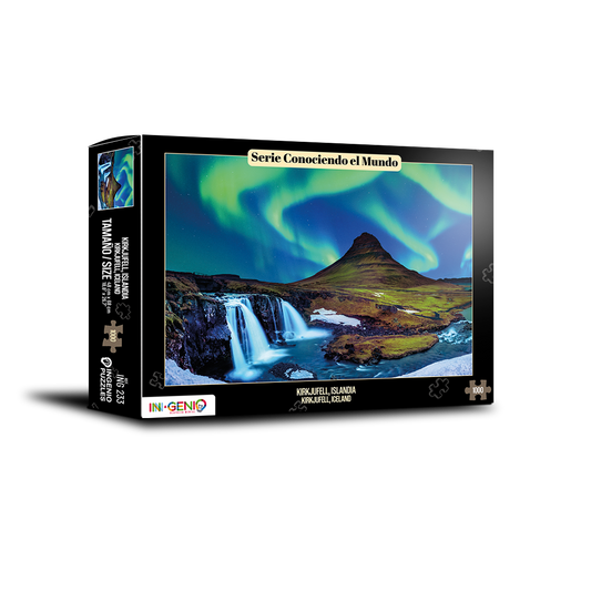 Rompecabezas 1000 piezas Kirkjufell, Islandia (ING233)