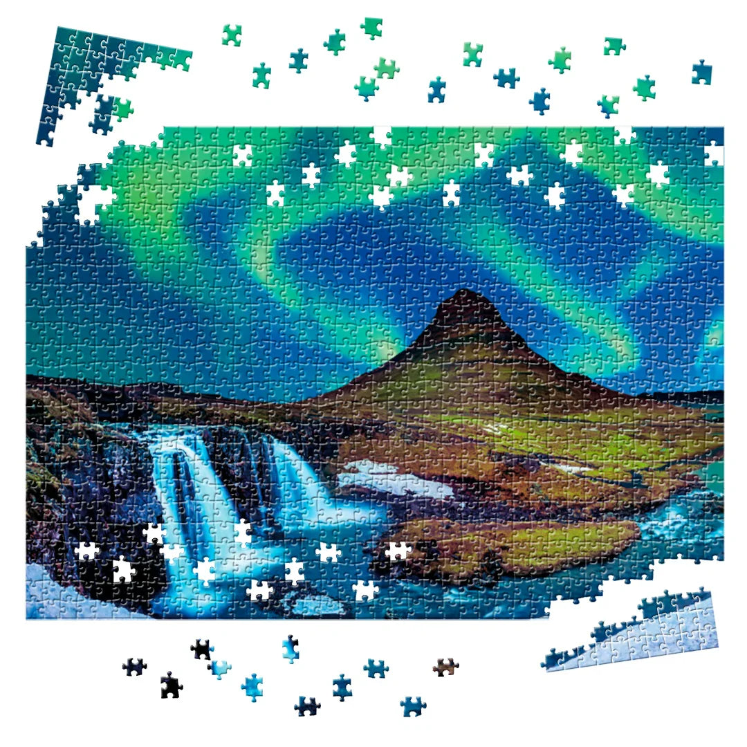 Rompecabezas 1000 piezas Kirkjufell, Islandia (ING233)