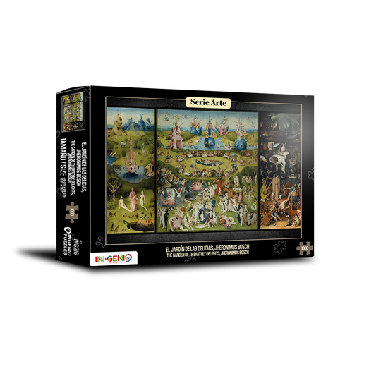 Rompecabezas 1000 piezas El Jardín de las delicias (ING216)