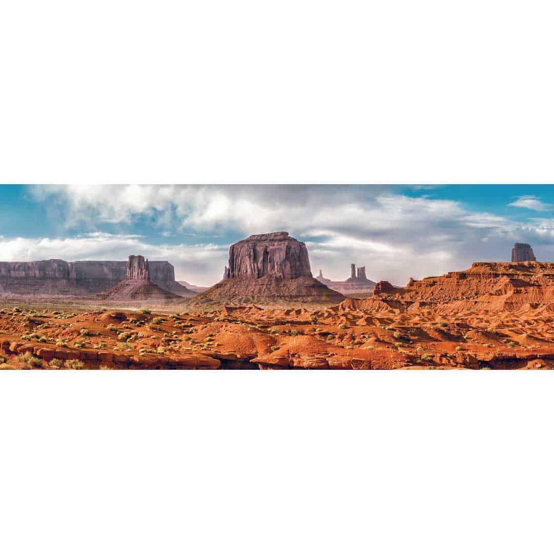 Rompecabezas Panorámico 950 Piezas Monument Valley ,USA (95-020) - Ingenio Destreza Mental