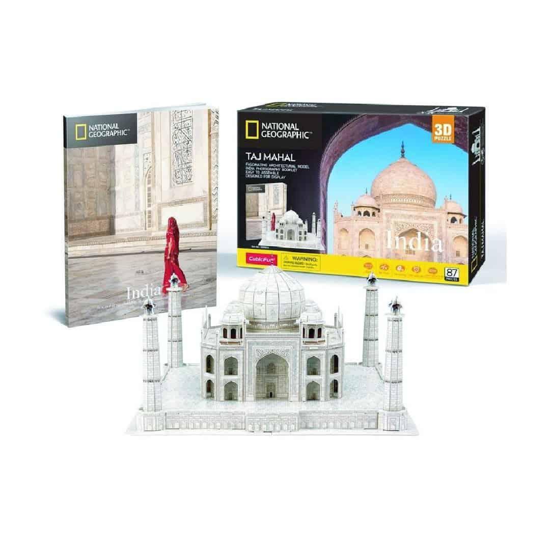 Rompecabezas 3D Taj Mahal Colección NATGEO - Ingenio Destreza Mental