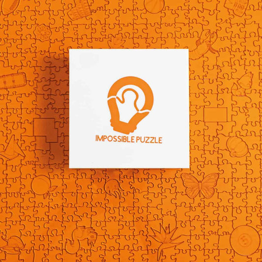 Rompecabezas Orange Impossible Puzzle - Ingenio Destreza Mental