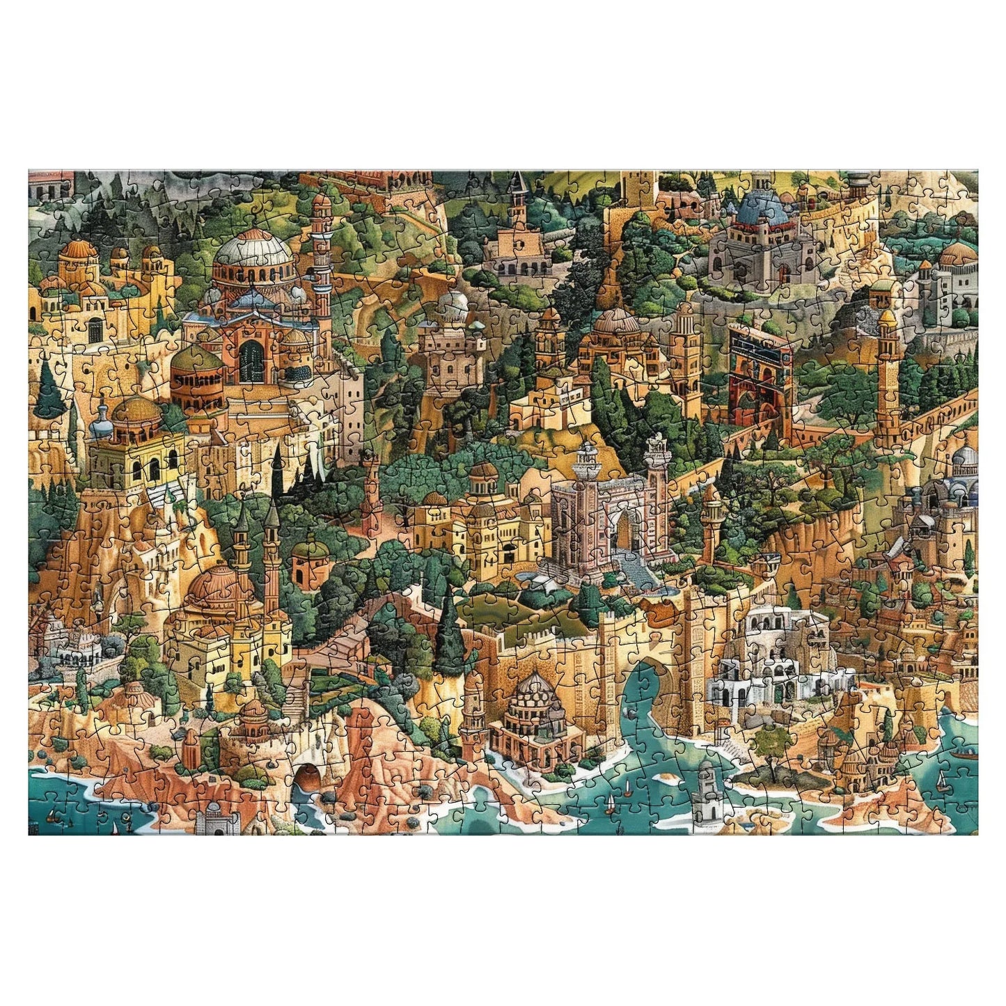 Rompecabezas 500 piezas Pueblo Árabe (500-507) - Ingenio Destreza Mental