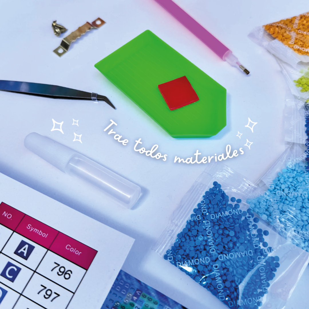 Kit de Arte 5D Diamante 50cmx40cm - Van Gogh La Noche Estrellada