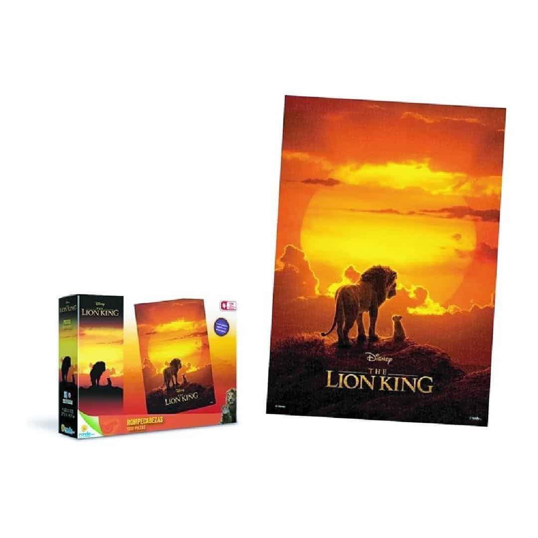 Rompecabezas 1000 piezas El Rey León 12060 - Ingenio Destreza Mental