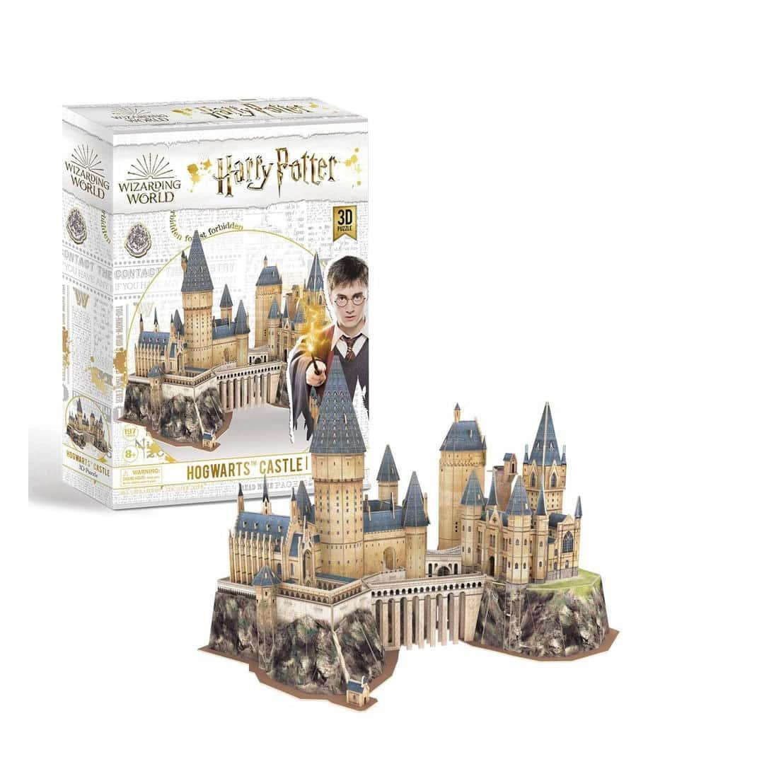 Rompecabezas 3D Hogwarts - Harry Potter - Ingenio Destreza Mental