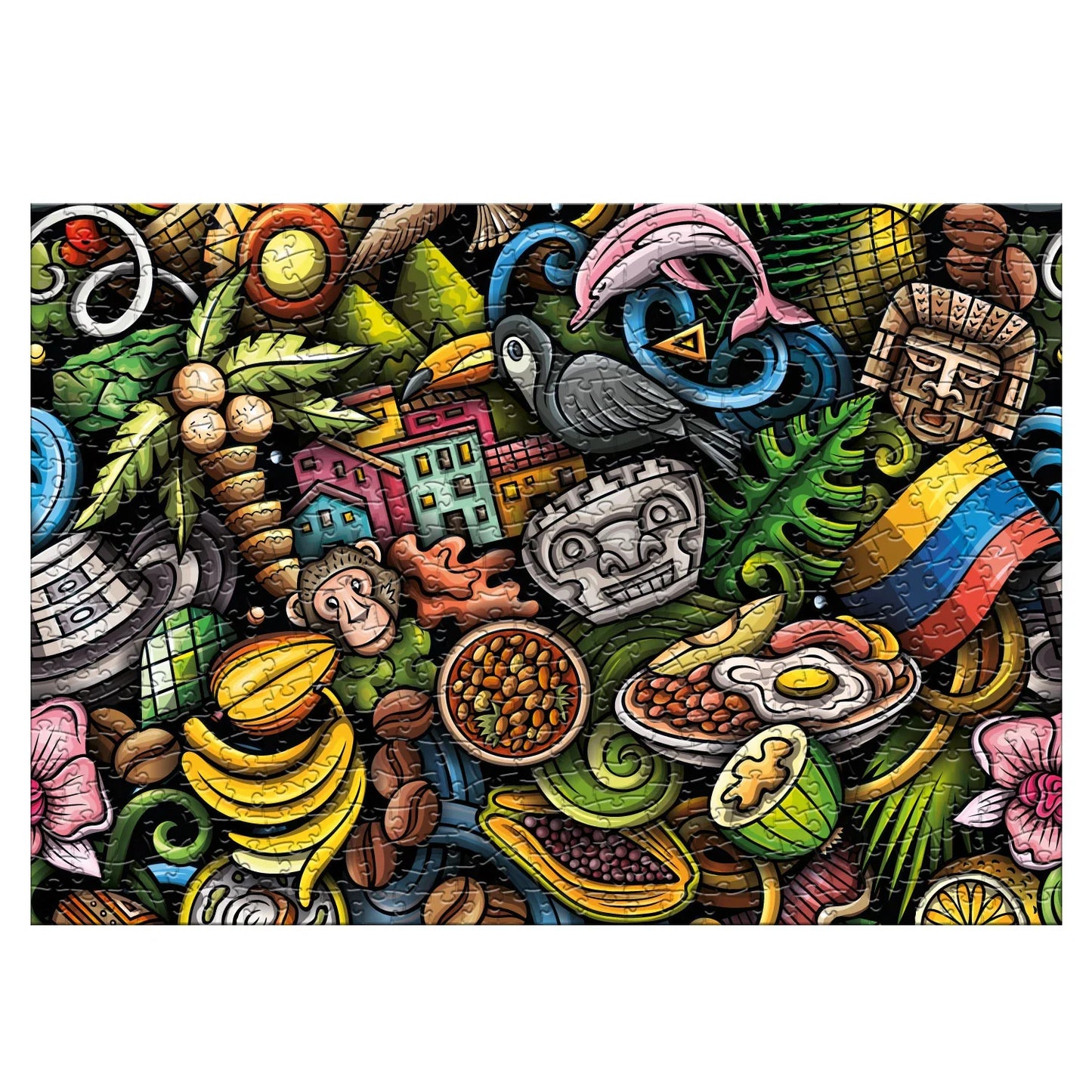 Rompecabezas 500 piezas Colombia (500-508) - Ingenio Destreza Mental