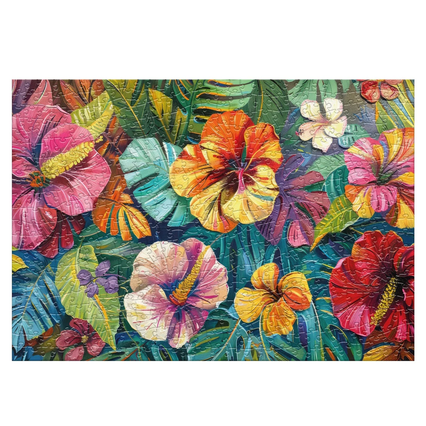 Rompecabezas 500 piezas Flores Exóticas (500-506) - Ingenio Destreza Mental